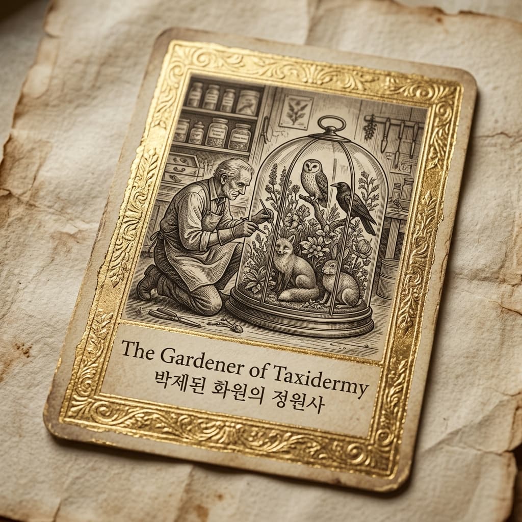 박제된 화원의 정원사